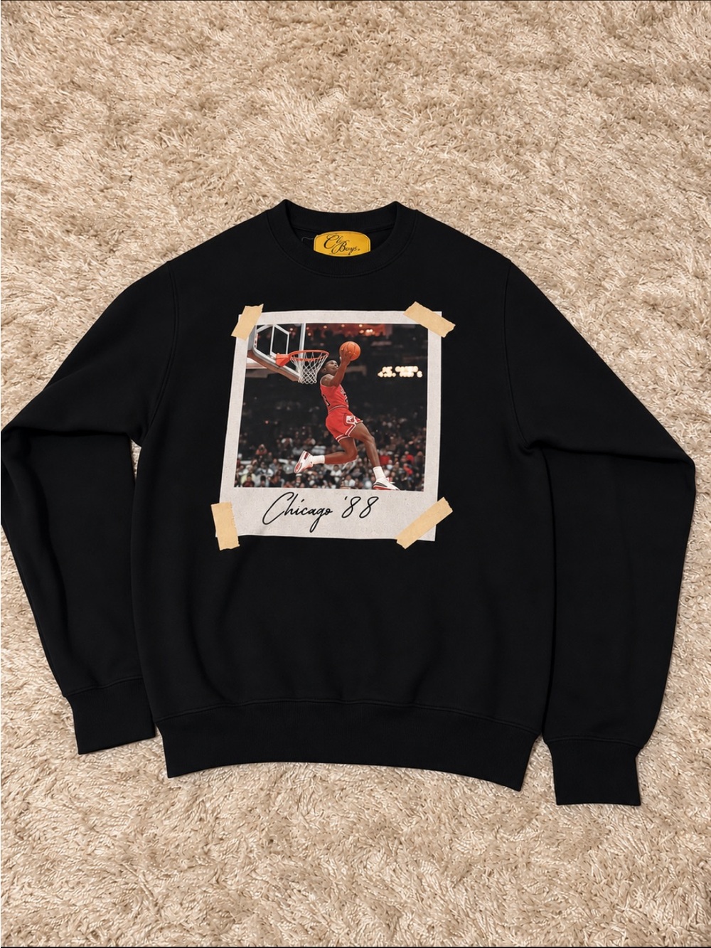 Michael Jordan Chicago ’88 Graphic crew neck Sweatshirt – Unisex Small